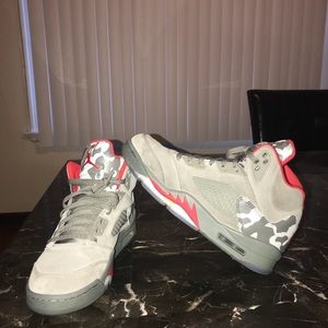 Jordan 5s Camo Size 9